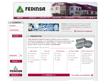 Tablet Screenshot of fedinsa.com